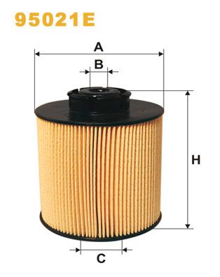 WIX FILTERS Polttoainesuodatin 95021E